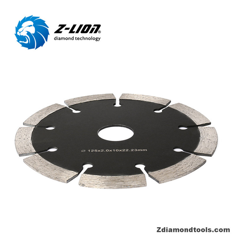 Lâmina de diamante de corte a seco ZL-HB02 para corte de granito