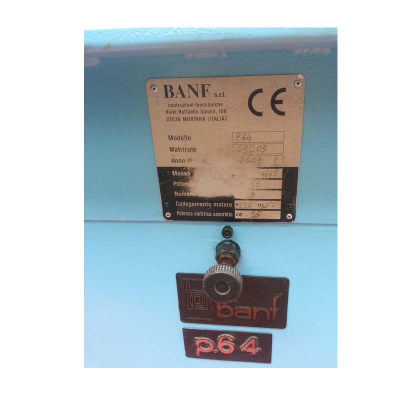 Itália usado BANF P64 sapato imprensa máquina palmilha