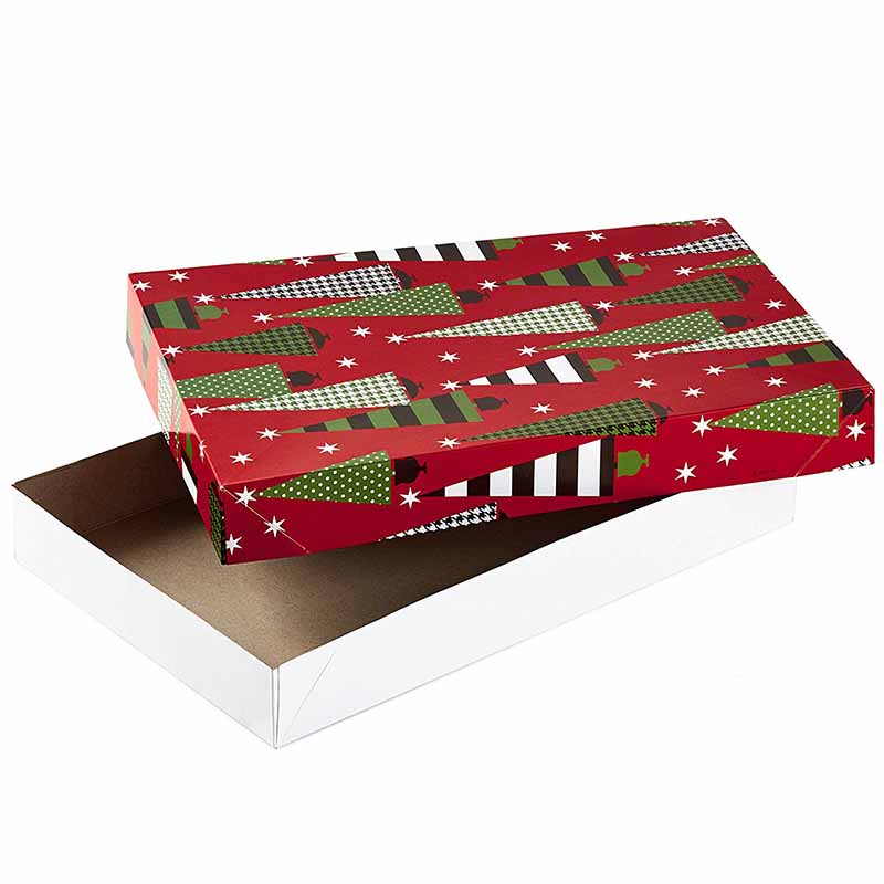 Caixa de papel de embalagem de novo design, embalagem de caixa de presente, caixa de embalagem de chocolate, caixas de embalagem de Natal