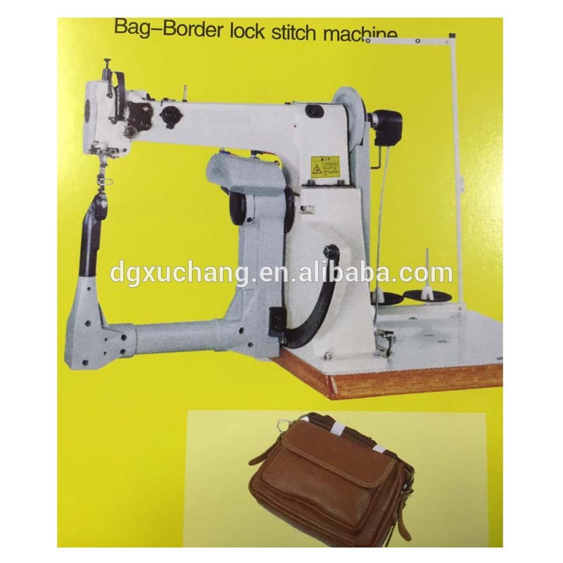 máquina de costura automática industrial para bolsas de couro