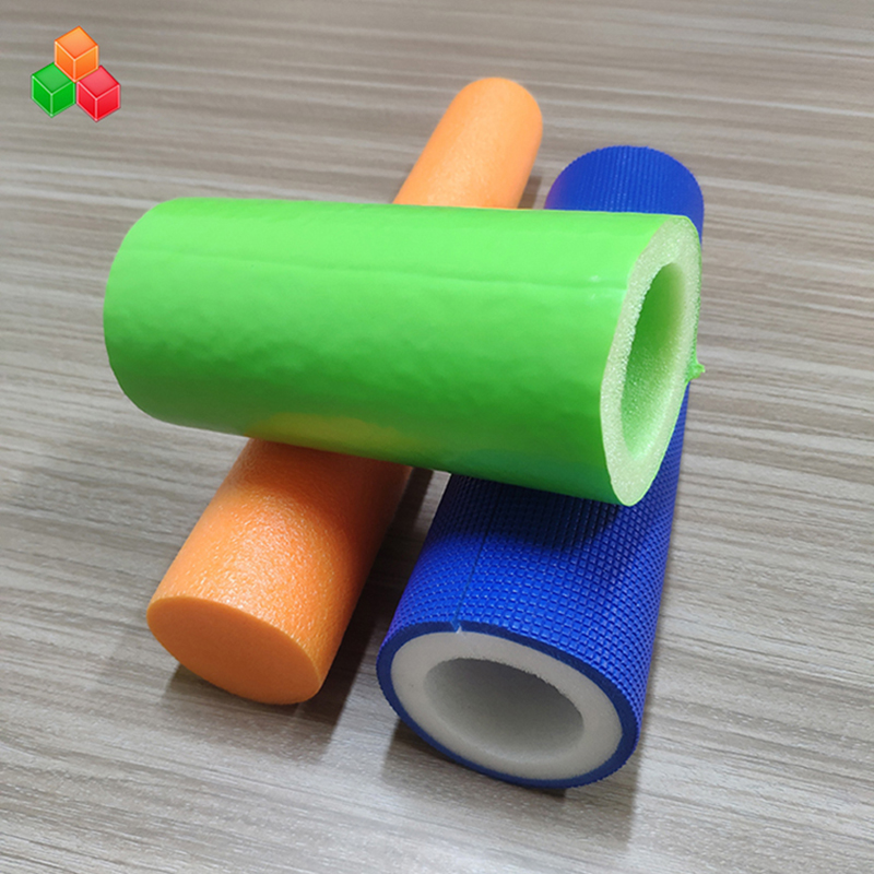 Tubos de espuma oca super macia PVC EVA EPE espuma tubo redondo para equipamentos de playground indoor / embalagem