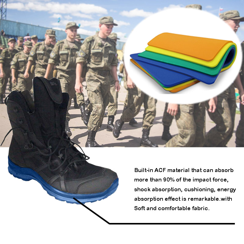 Materiais de inserção de proteção de impacto de tornozelo de botas de combate tático militar do exército (ACF)