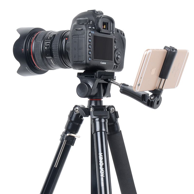 Kit de tripé mini Kingjoy BT-158 para câmera e smartphone