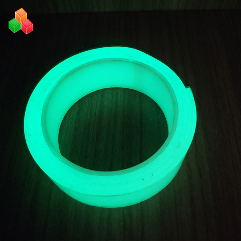Glow in the dark reusable double side strong adhesive gel grip nano sucção tape