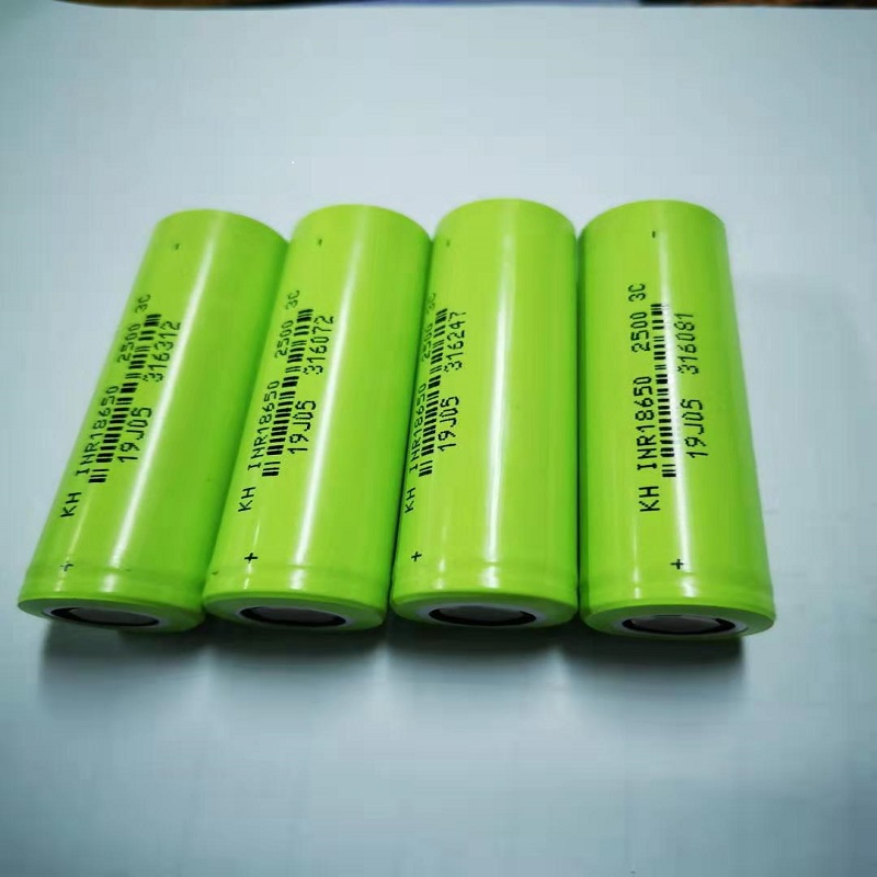 Bateria de íon de lítio 18650-2500mAh 9Wh 3C