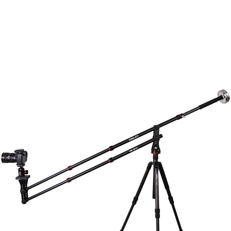KINGJOY VM-301C Novo guindaste profissional MiniJib para câmera DSLR