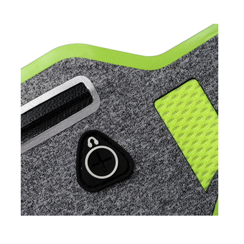 Bolsa de cintura invisível reflexiva para esporte Bolsa para cinto impermeável Fanny Pack For Phone