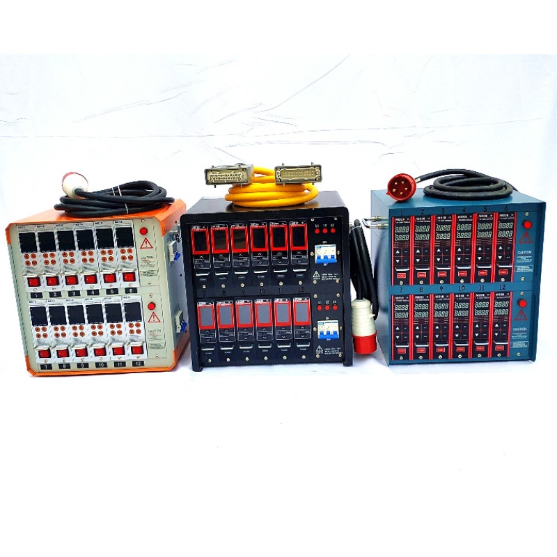 1-48 grupos de caixas de controle de temperatura de canal de calor