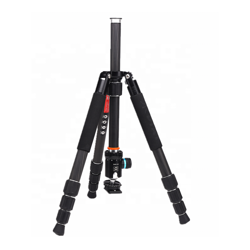 Diat CM324 + KH30 tripé de câmera suporte de tripé de vídeo de fibra de carbono flexível profissional para câmera dslr