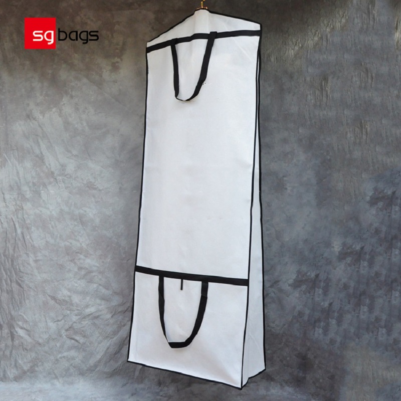 SGW01 Wholesale Non Woven Wedding Dresses Covers Bridal Gown Garment Bags for Gowns