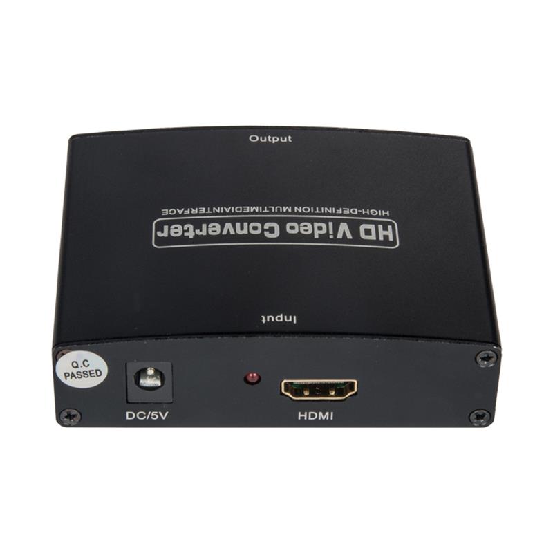 Conversor de áudio HDMI para YPbPr + R / L 1080P
