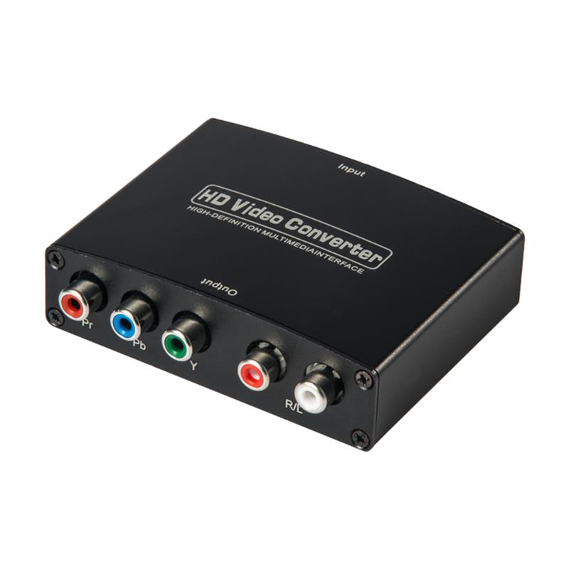 Conversor de áudio HDMI para YPbPr + R / L 1080P