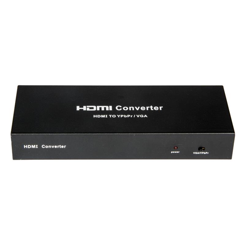 Conversor HDMI para YPbPr / VGA + SPDIF 1080P