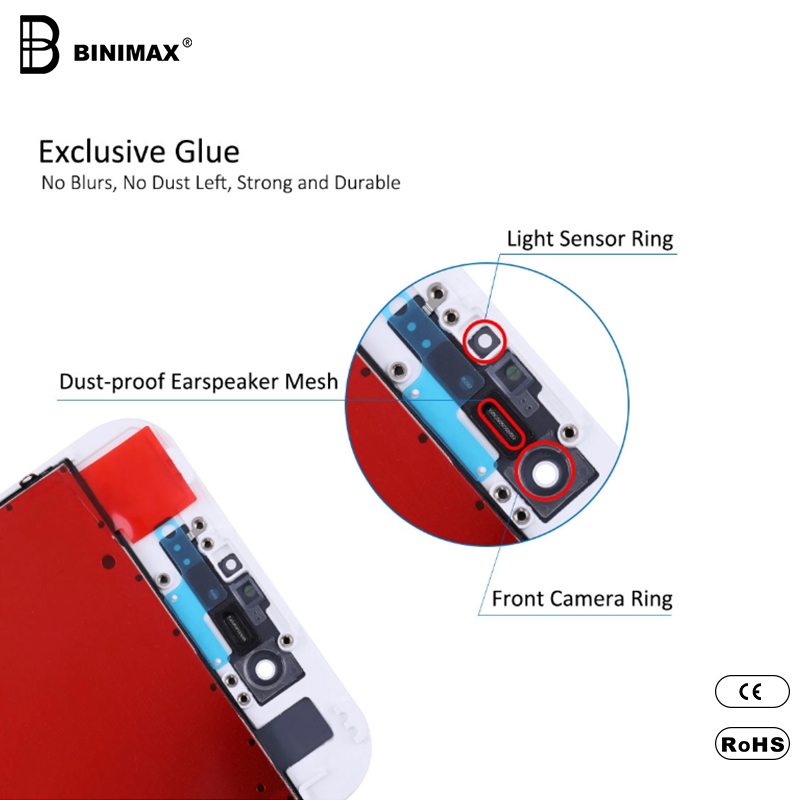 Módulos de LCDs para celular de alta configuração BINIMAX para ip 7