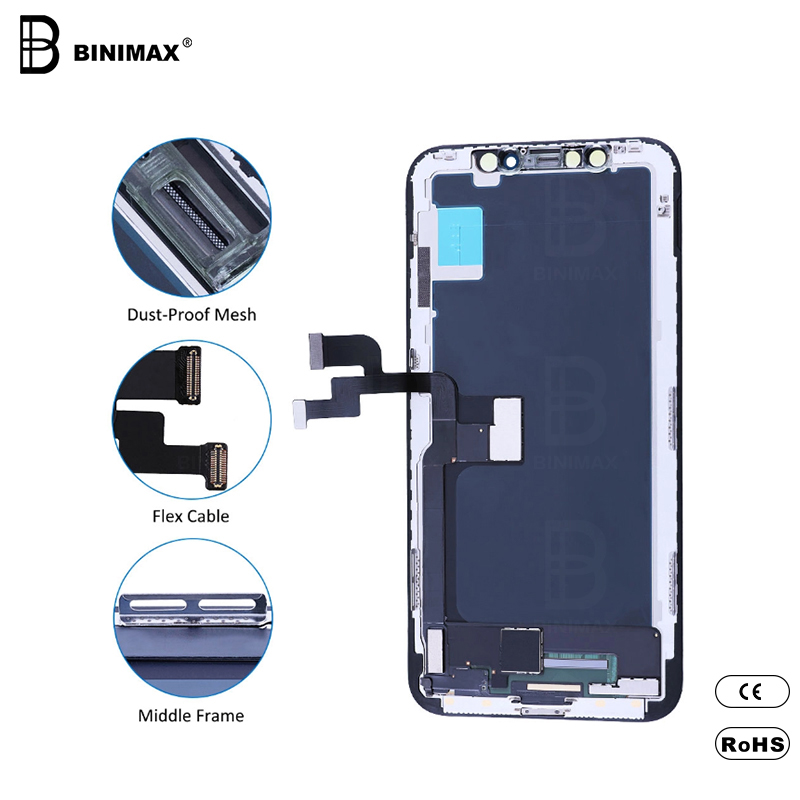 BINIMAX FHD Display LCDs para celular com LCD para ip X