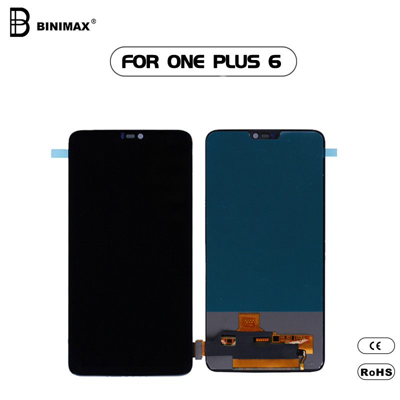 Módulos de tela LCD para SmartPhone BINIMAX display para celular ONE PLUS 6