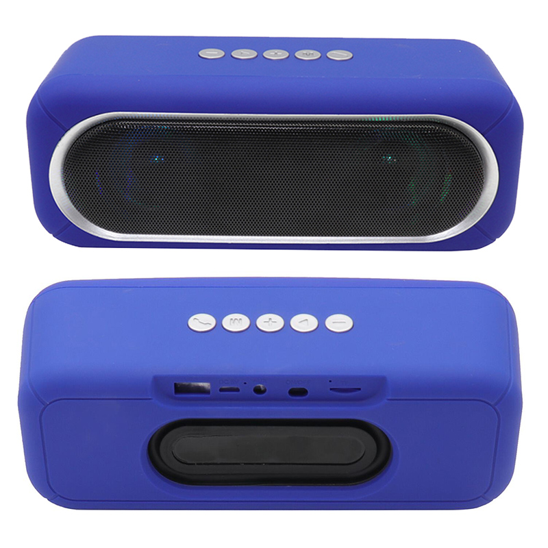 Alto-falante Bluetooth OS-590 com luz colorida piscando