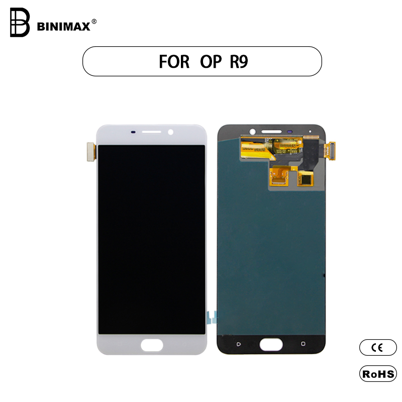 Tela do LCD do telefone móvel Assembléia BINIMAX display para oppo R9 celular