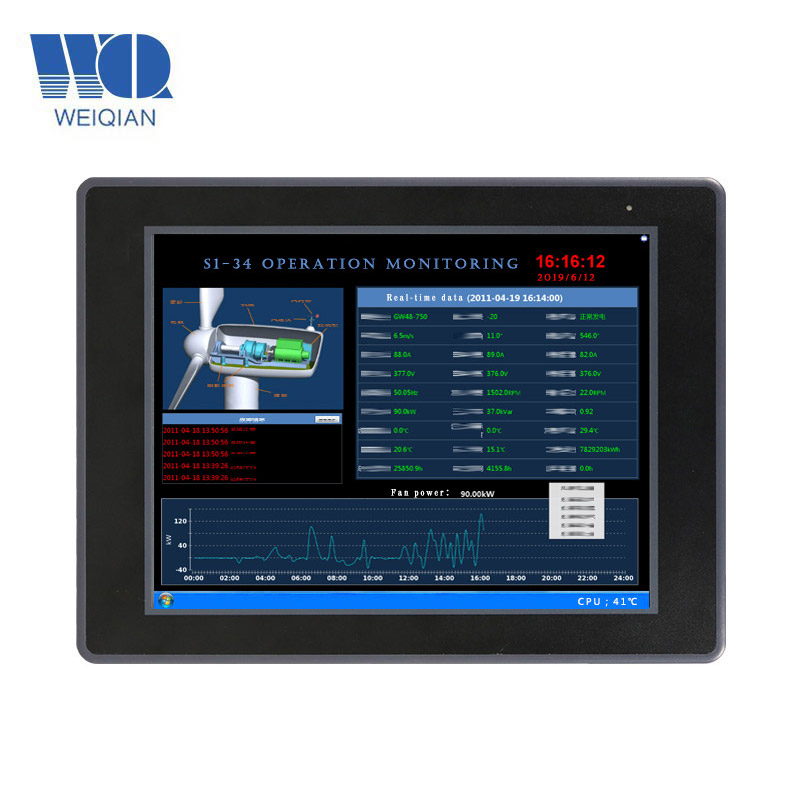 7/10.1/10.4/12/15 Inch LCD Industrial Touchscreen Display,TFT HMI Touch Screen Panel