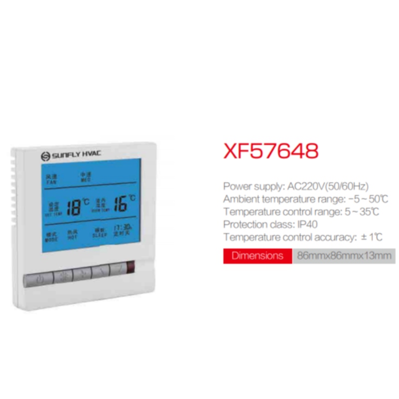 Sunfly XF57648 Regulador Switch Termóstato Regulador de Temperatura Digital Controlo de Temperatura Digital