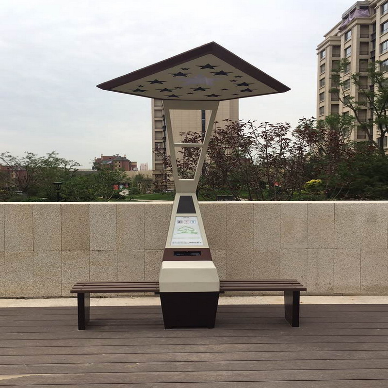 USB Charging Smart Wifi High Quality Solar Outdoor Furniture For Street