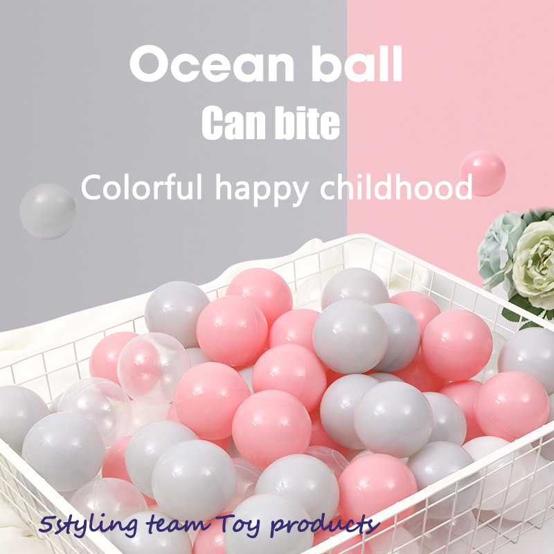 Naughty Fort personalizado oceano bola Bobo bola 5.5 / 6/7/8 makalon engrossado proteção ambiental brinquedo plástico bola atacado