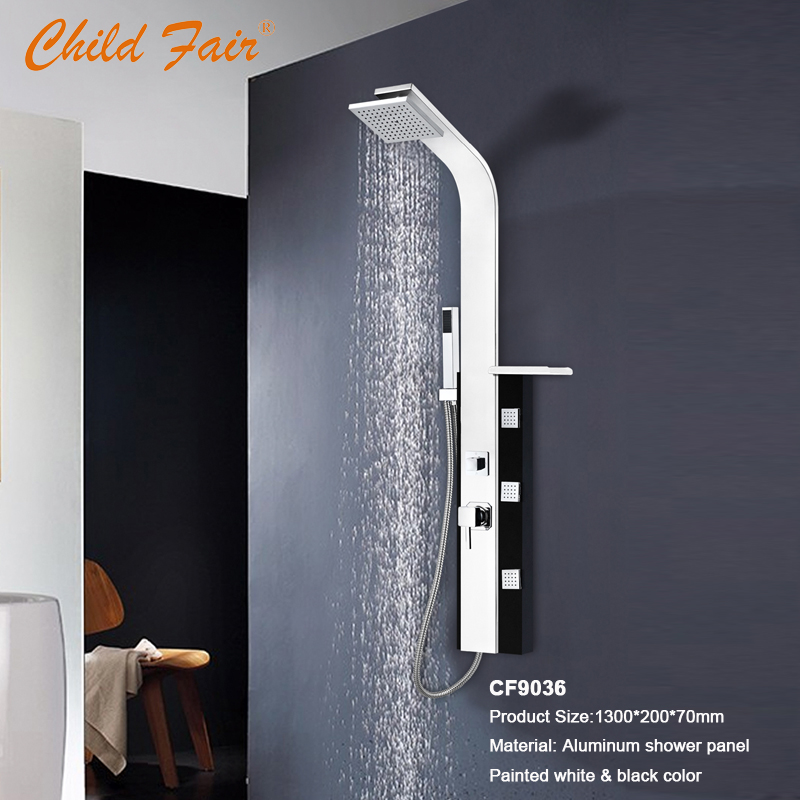 Painel do chuveiro CF9036 do banheiro, painel de alumínio do chuveiro, painel do chuveiro da massagem