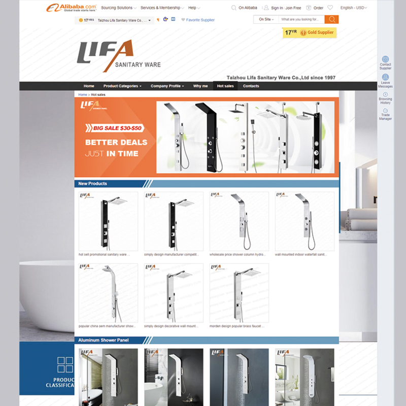 2003: Empresa B2B Web: https://tzlf.en.alibaba.com