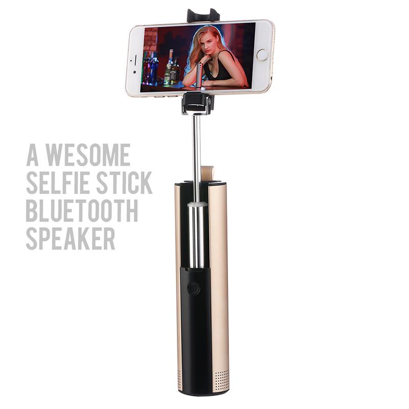 S621 Alto-falante sem fio Selfie Stick Fácil de transportar