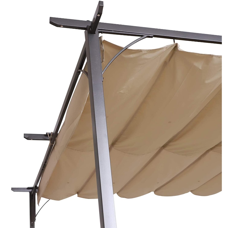 Pergola Retractável com Canopy Outdoor Gazebo