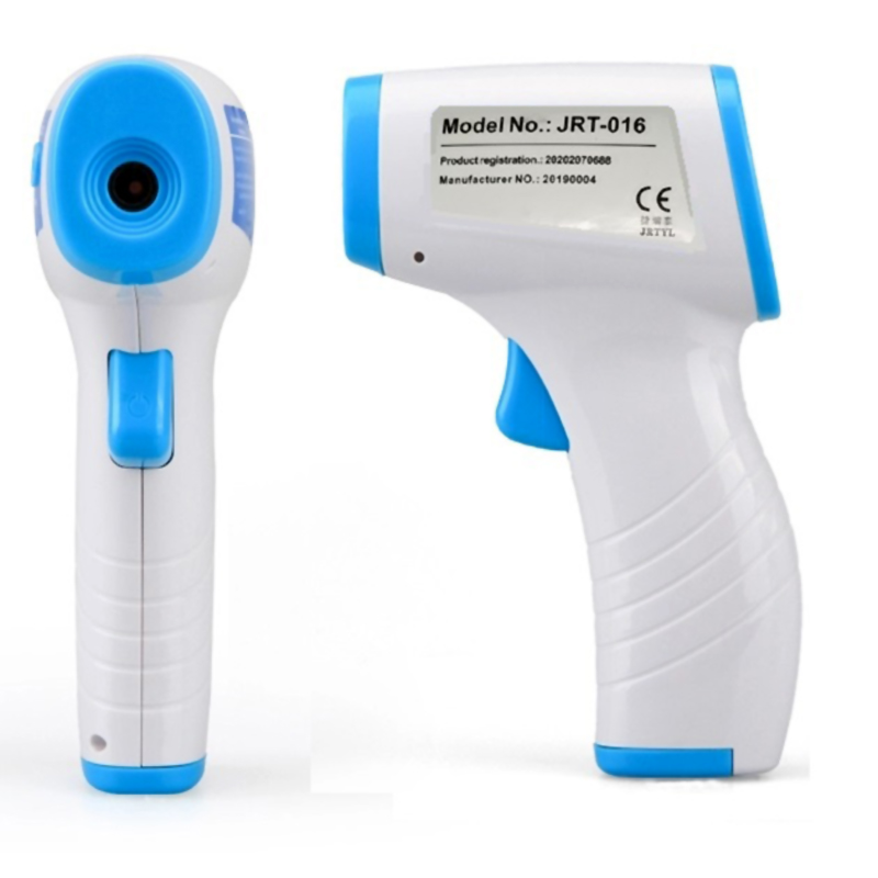 Pistola de termômetro digital infravermelho sem conexão médica digital para adulto, para bebê, para febre, com CE / FDA / FCC