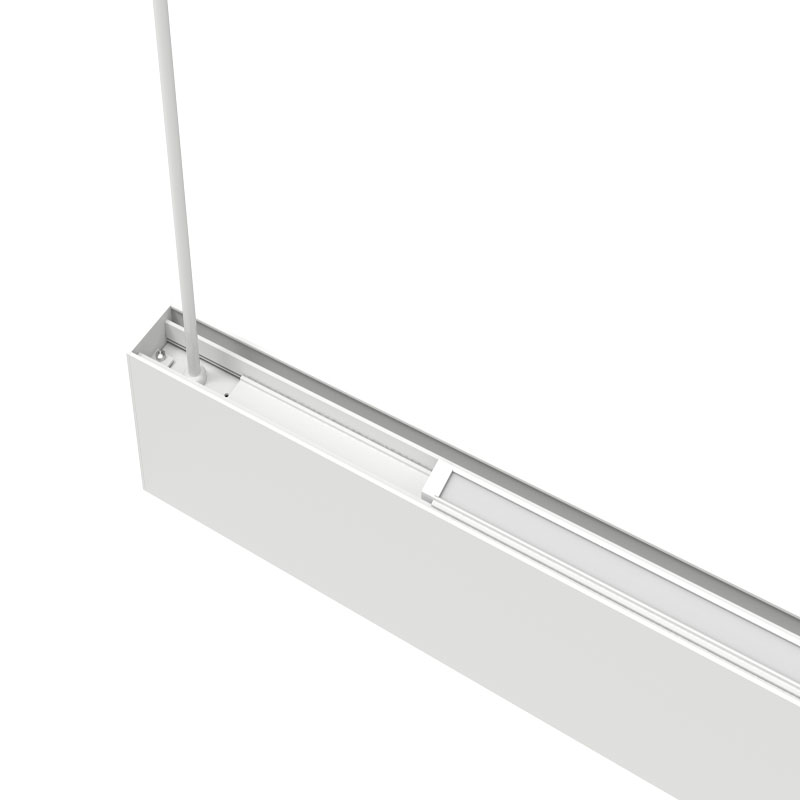 Solução vinculativa UGR u003C16 sem parafusos, luz linear LED para escritório em sala de aula de shopping center