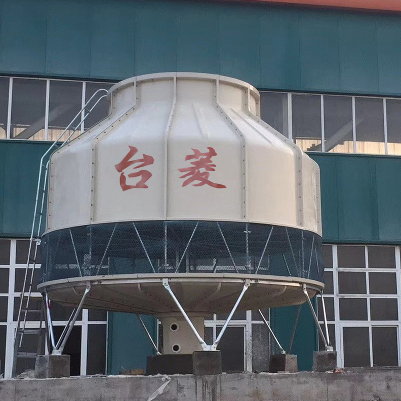 Torre de resfriamento de água para equipamentos de resfriamento a ar central da torre de resfriamento de baixo ruído e contra-fluxo de vidro