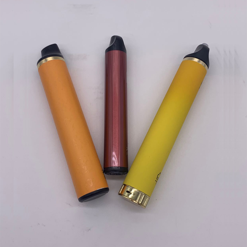 Vape colorido caneta ecig vaper vazio uso único vape pod com caixa de embalagem