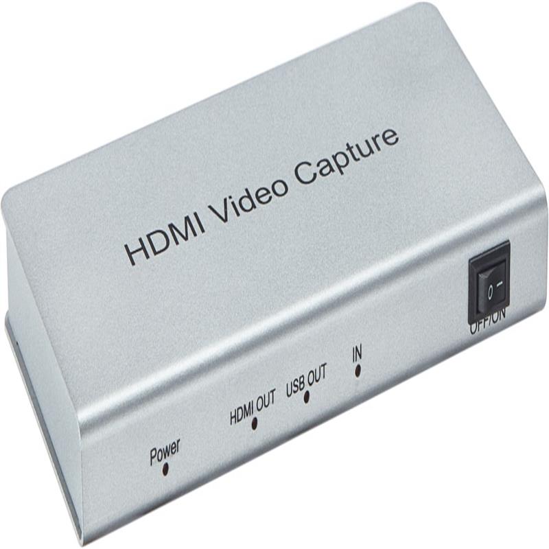 Captura de vídeo HDMI USB 3.0 com HDMI Loopout, coaxial, áudio óptico