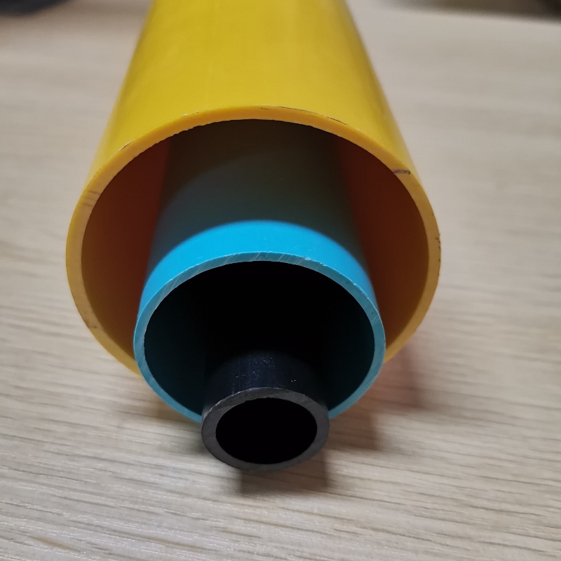 Tubo de PVC de mobília de tubulação plástica plástica de PVC extrudido personalizado