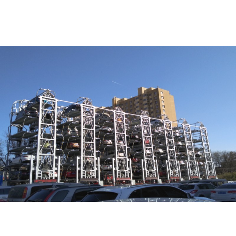 Sistema de equipamento de estacionamento giratório vertical inteligente Elevador elétrico de estacionamento China Solução de estacionamento automático