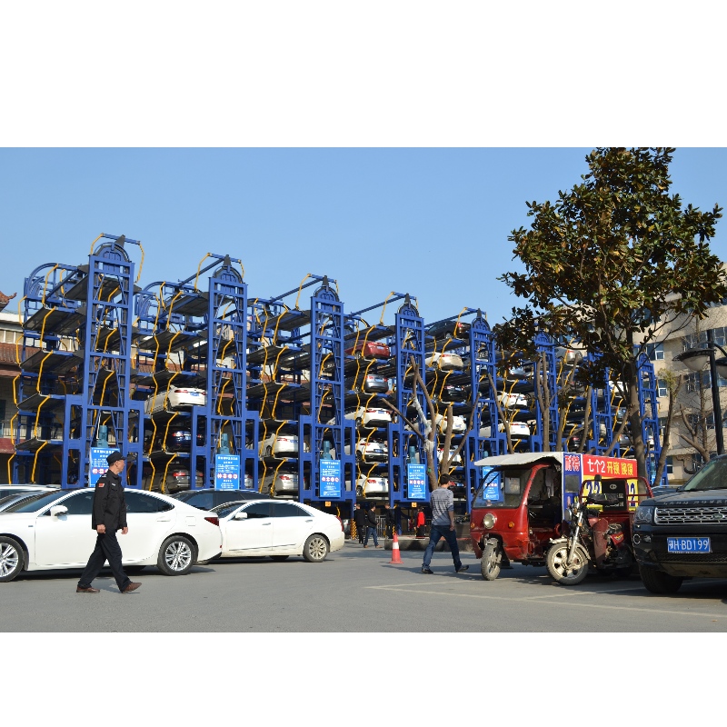 China Fabricante de equipamento de estacionamento inteligente carrossel para construção externa de sistema de estacionamento rotativo de circulação vertical