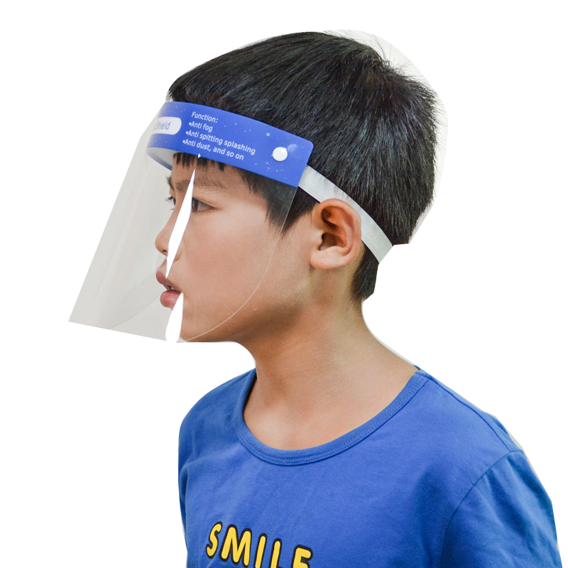 Proteção anti-embaçante EPI transparente proteção de segurança protetor facial infantil protetor facial protetor