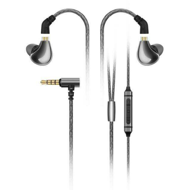 HIFI Bass in Ear Monitor Hybrid Technology Earphones Ruído Cancelar fones de ouvido
