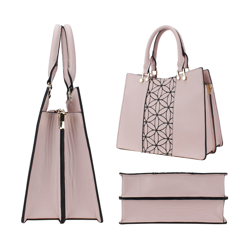 Novo design de bolsas de alta qualidade geométrica Jigsaw Ladies Handbags - HZLSHB020