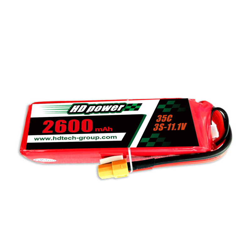 Bateria lipo HDPOWER 2600mAh 35C 3S 11.1V