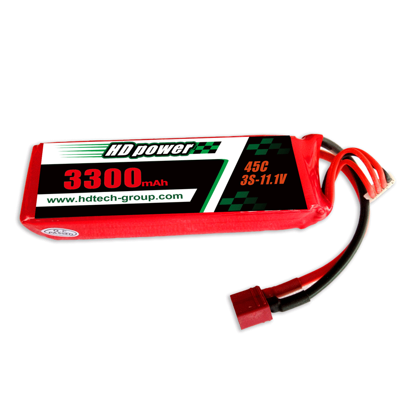 Bateria de lipoaspiração HD 3300mAh 45C 3S 11.1V