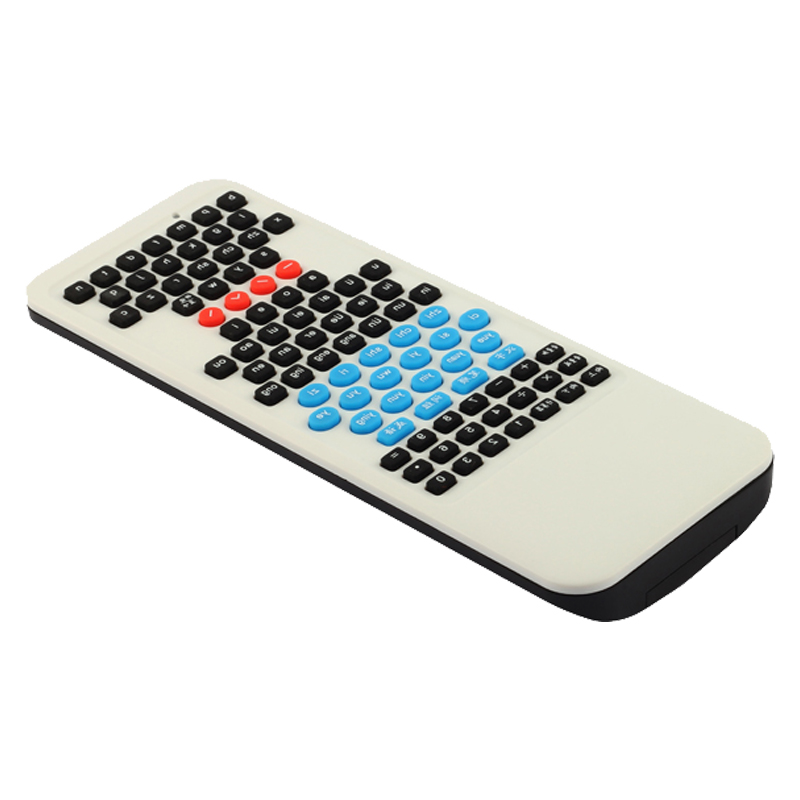 Controle remoto universal USB 2.4GHz air mouse 93 teclas com teclado para máquina de ensino \/ TV