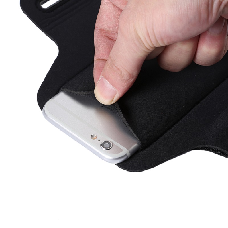 Personalize esportes executando o saco do telefone da braçadeira do diodo emissor de luz