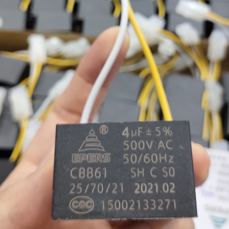 4UF 500V SH CBB61 capacitor para ar condicionado