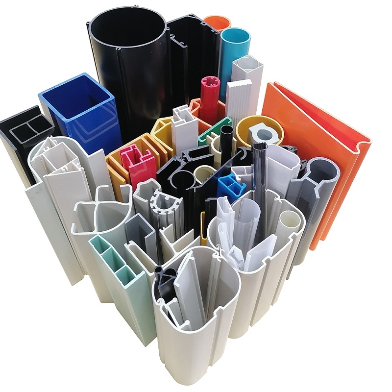 Perfis de extrusão plásticas personalizadas para indústrias de variedade
