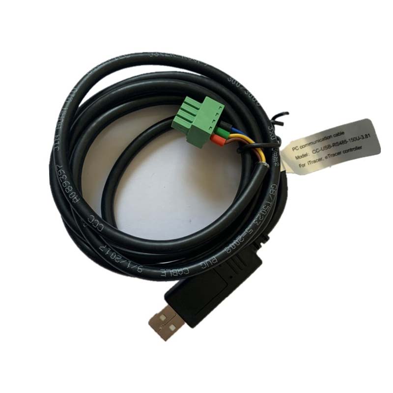 Cabo de comunicação PC CC-USB-RS485-150U-3.81 USB para RS485 para Duracer Itracer Etracer Controller
