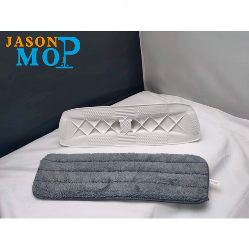 JASON 2020 Novo esfregão spray de água com esfregona plana limpa de microfibra de haste de aço inoxidável (JS-B2010)