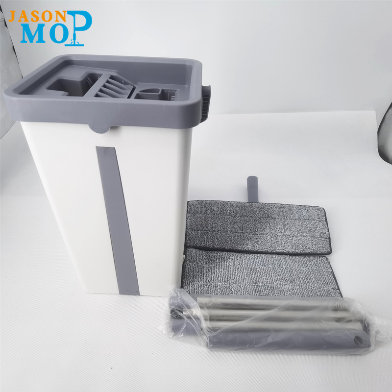 Flat Rápido Limpo Mop 360 Microfibra Espanador Telescópico Duster Limpeza Água Esprema Mop Bucket com Home Seco e Molho Mop